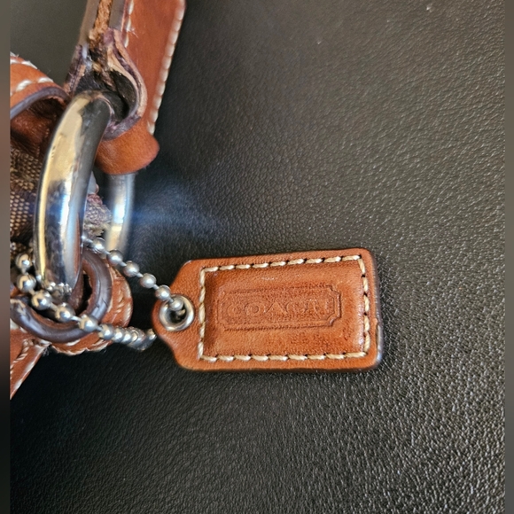 Vintage Coach Y2K Brown Mini C Signature Soho Buckle Crossbody Bag - Picture 8 of 12